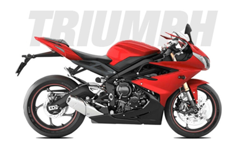 Motorrad Verkleidung Triumph