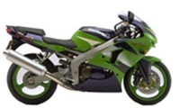 Verkleidung Kawasaki Ninja ZX6R 98-99