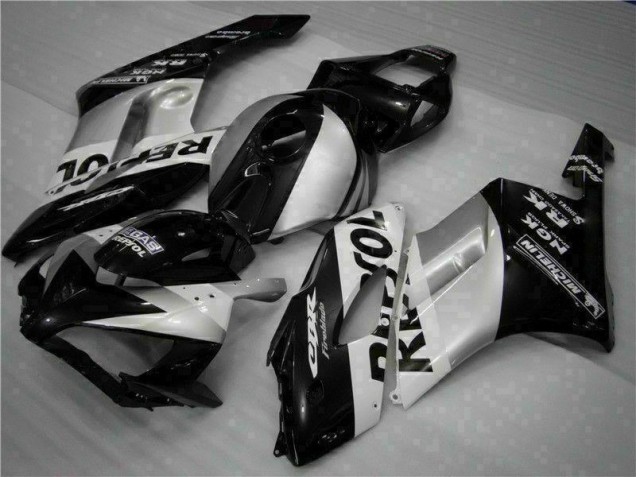 CBR 1000 RR 04-05 Motorrad Verkleidung - Schwarz Silber Repsol