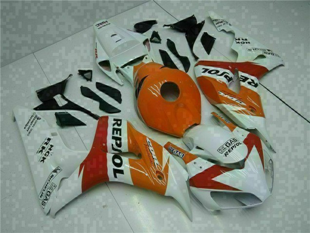 CBR 1000 RR 04-05 Motorrad Verkleidungen - Orange Weiß Repsol CBR 1000 RR 04-05 Motorrad Verkleidungen - Orange Weiß Repsol