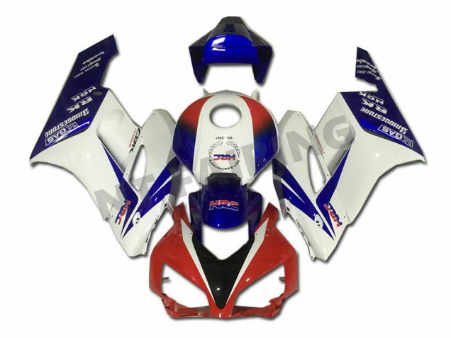 CBR 1000 RR 04-05 Motorrad Verkleidungen - Weiß Blau Rot CBR 1000 RR 04-05 Motorrad Verkleidungen - Weiß Blau Rot