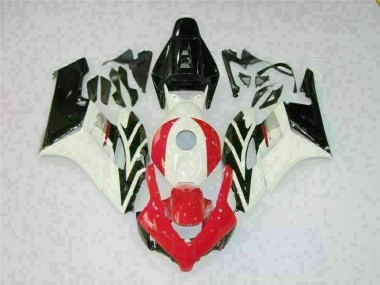 CBR 1000 RR 04-05 Motorrad Verkleidungen - Weiß Rot Schwarz