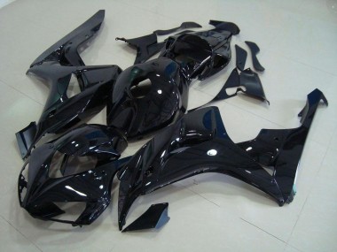 CBR 1000 RR 06-07 Motorrad Verkleidung - Glänzend Schwarz