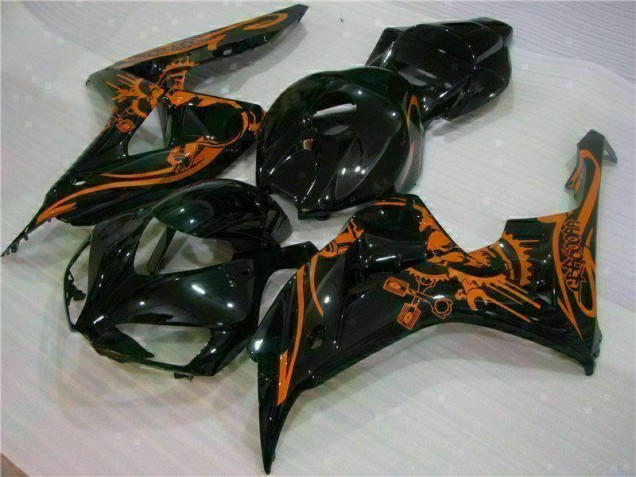 CBR 1000 RR 06-07 Motorrad Verkleidungen - Braun Schwarz CBR 1000 RR 06-07 Motorrad Verkleidungen - Braun Schwarz
