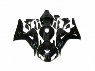 CBR 1000 RR 06-07 Motorrad Verkleidungen - Glänzend Schwarz