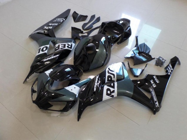 CBR 1000 RR 06-07 Motorrad Verkleidungen - Grau Schwarz Repsol CBR 1000 RR 06-07 Motorrad Verkleidungen - Grau Schwarz Repsol