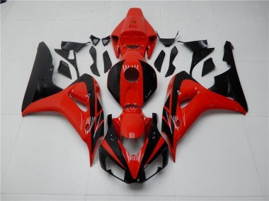 CBR 1000 RR 06-07 Motorrad Verkleidungen - Rot Schwarz