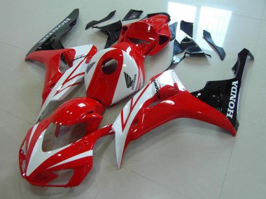 CBR 1000 RR 06-07 Motorrad Verkleidungen - Rot Weiß