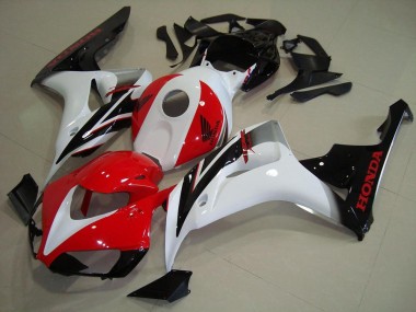 CBR 1000 RR 06-07 Motorrad Verkleidungen - Rot Weiß Schwarz