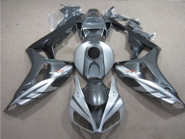 CBR 1000 RR 06-07 Motorrad Verkleidungen - Schwarz Grau Fireblade