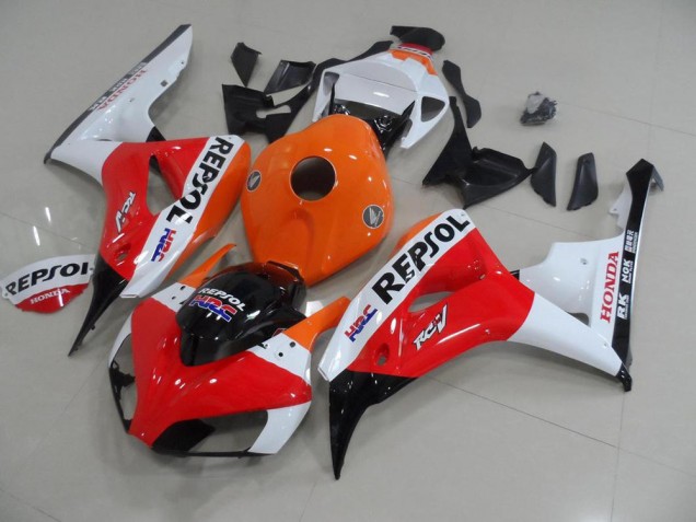 CBR 1000 RR 06-07 Motorrad Verkleidungen - Schwarz Rot Weiß Repsol CBR 1000 RR 06-07 Motorrad Verkleidungen - Schwarz Rot Weiß Repsol