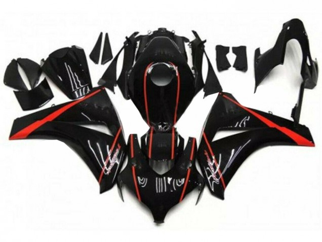 CBR 1000 RR 08-11 Motorrad Verkleidung - Schwarz CBR 1000 RR 08-11 Motorrad Verkleidung - Schwarz