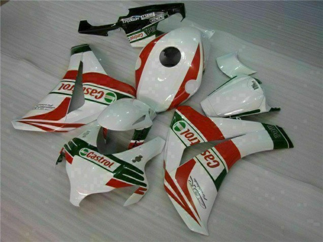 CBR 1000 RR 08-11 Motorrad Verkleidung - Weiß Rot