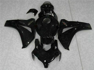 CBR 1000 RR 08-11 Motorrad Verkleidungen - Glänzend Schwarz