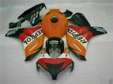 CBR 1000 RR 08-11 Motorrad Verkleidungen Komplett Sets - Orange Repsol