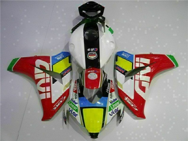 CBR 1000 RR 08-11 Motorrad Verkleidungen Komplett Sets - Rot Weiß CBR 1000 RR 08-11 Motorrad Verkleidungen Komplett Sets - Rot Weiß