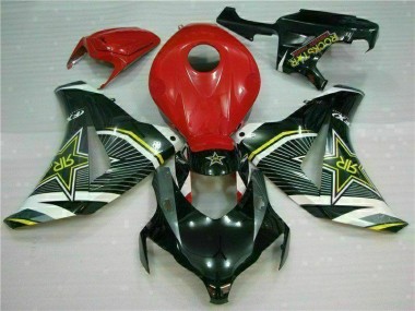 CBR 1000 RR 08-11 Motorrad Verkleidungen - Rot Schwarz