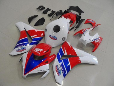 CBR 1000 RR 08-11 Motorrad Verkleidungen - Rot Weiß TT Legends