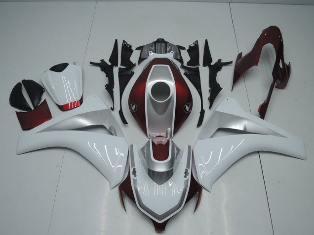 CBR 1000 RR 08-11 Motorrad Verkleidungen - Rot Weiß Und Silber CBR 1000 RR 08-11 Motorrad Verkleidungen - Rot Weiß Und Silber