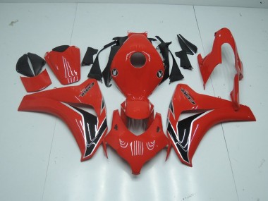 CBR 1000 RR 08-11 Motorrad Verkleidungen - Rot und Goldschwarz