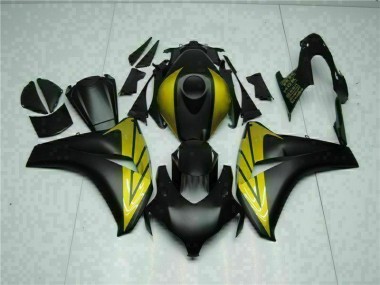 CBR 1000 RR 08-11 Motorrad Verkleidungen - Schwarz Gold