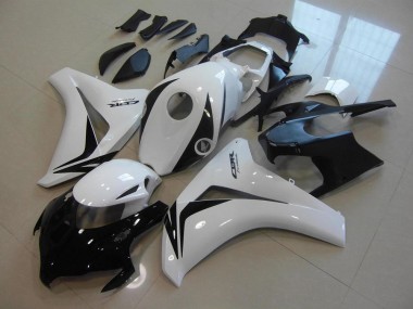 CBR 1000 RR 08-11 Motorrad Verkleidungen - Weiß Schwarz