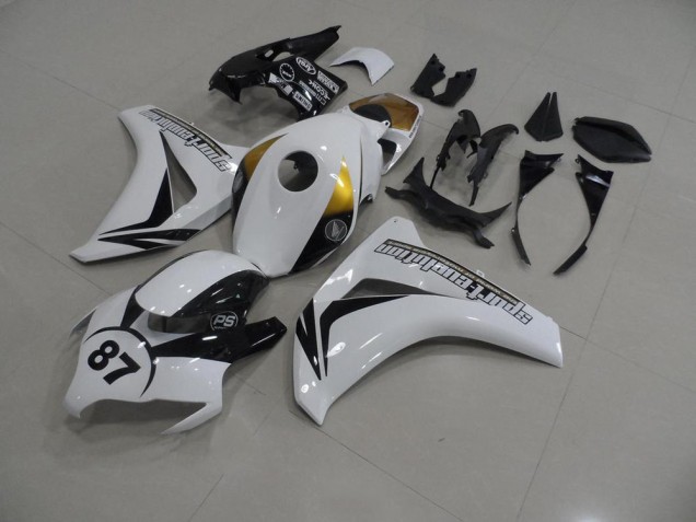 CBR 1000 RR 08-11 Motorrad Verkleidungen - Weiß Und Schwarz 87 CBR 1000 RR 08-11 Motorrad Verkleidungen - Weiß Und Schwarz 87