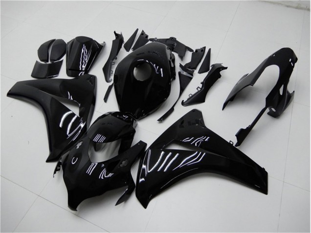 CBR 1000 RR 08-11 Motorrad Vollverkleidung - Glänzend Schwarz CBR 1000 RR 08-11 Motorrad Vollverkleidung - Glänzend Schwarz