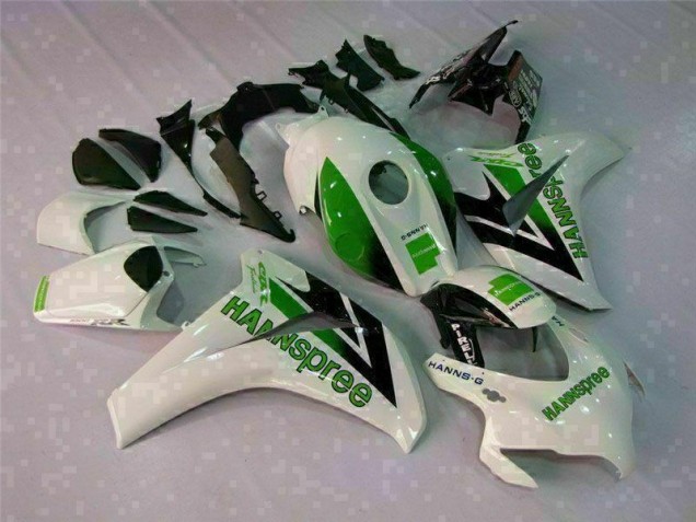 CBR 1000 RR 08-11 Motorrad Vollverkleidung - Grün Weiß CBR 1000 RR 08-11 Motorrad Vollverkleidung - Grün Weiß
