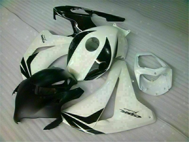 CBR 1000 RR 08-11 Motorrad Vollverkleidung - Weiß Schwarz CBR 1000 RR 08-11 Motorrad Vollverkleidung - Weiß Schwarz