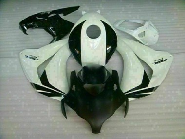 CBR 1000 RR 08-11 Motorrad Vollverkleidung - Weiß Schwarz