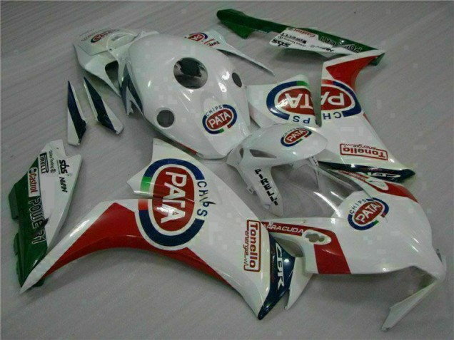 CBR 1000 RR 12-16 Motorrad Verkleidung - Rot Weiß PATA CBR 1000 RR 12-16 Motorrad Verkleidung - Rot Weiß PATA