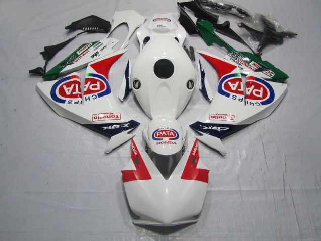 CBR 1000 RR 12-16 Motorrad Verkleidungen - Rot Weiß PATA CBR 1000 RR 12-16 Motorrad Verkleidungen - Rot Weiß PATA