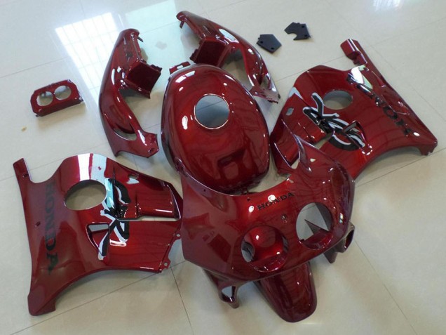 CBR 250 RR MC22 91-98 Motorrad Verkleidungen - Dunkel rot CBR 250 RR MC22 91-98 Motorrad Verkleidungen - Dunkel rot