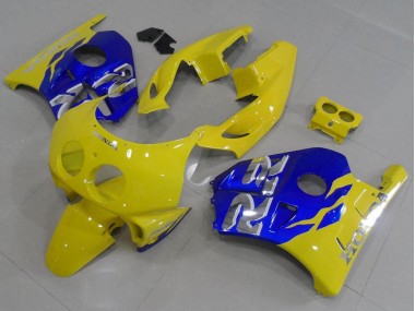 CBR 250 RR MC22 91-98 Motorrad Verkleidungen - Gelb Blau