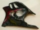 CBR 600 F3 95-98 Motorrad Verkleidung - Schwarz rote Flamme CBR 600 F3 95-98 Motorrad Verkleidung - Schwarz rote Flamme