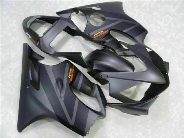 CBR 600 F4i 01-03 Motorrad Verkleidung - Matt Schwarz CBR 600 F4i 01-03 Motorrad Verkleidung - Matt Schwarz