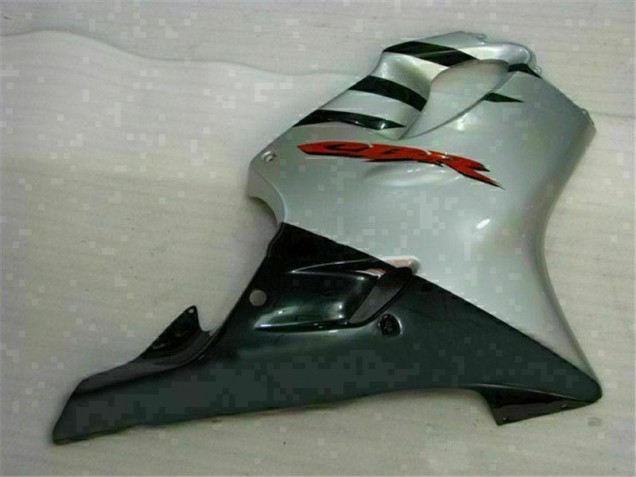 CBR 600 F4i 01-03 Motorrad Verkleidung - Schwarz Silber CBR 600 F4i 01-03 Motorrad Verkleidung - Schwarz Silber