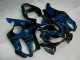 CBR 600 F4i 01-03 Motorrad Verkleidungen - Blau Flammen