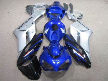 CBR 600 F4i 01-03 Motorrad Verkleidungen - Blau Schwarz