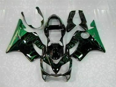 CBR 600 F4i 01-03 Motorrad Verkleidungen - Grün