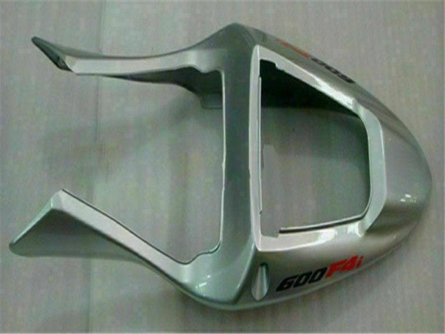 CBR 600 F4i 01-03 Motorrad Verkleidungen - Rot Flamme Silber CBR 600 F4i 01-03 Motorrad Verkleidungen - Rot Flamme Silber