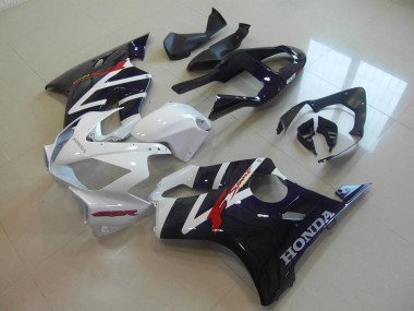 CBR 600 F4i 01-03 Motorrad Verkleidungen - Schwarz Weißer F Sport