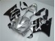 CBR 600 F4i 01-03 Motorrad Verkleidungen - Silber Schwarz CBR 600 F4i 01-03 Motorrad Verkleidungen - Silber Schwarz