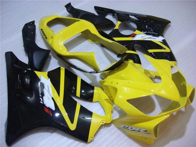 CBR 600 F4i 01-03 Motorrad Vollverkleidung - Gelb Schwarz CBR 600 F4i 01-03 Motorrad Vollverkleidung - Gelb Schwarz
