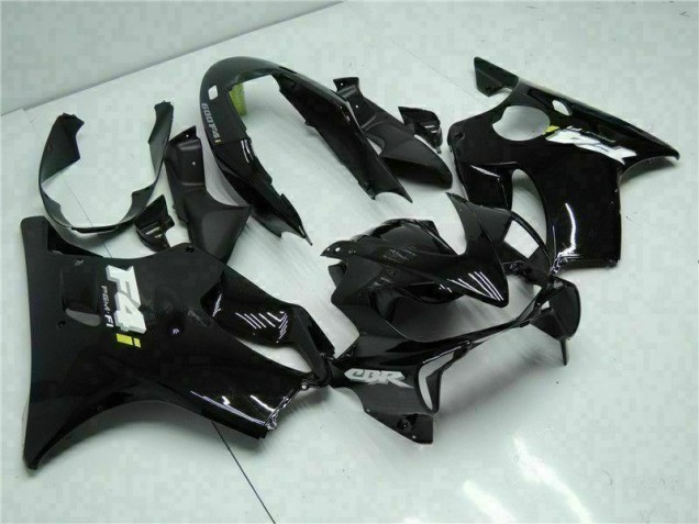 CBR 600 F4i 04-07 Motorrad Verkleidung - Glänzend Schwarz
