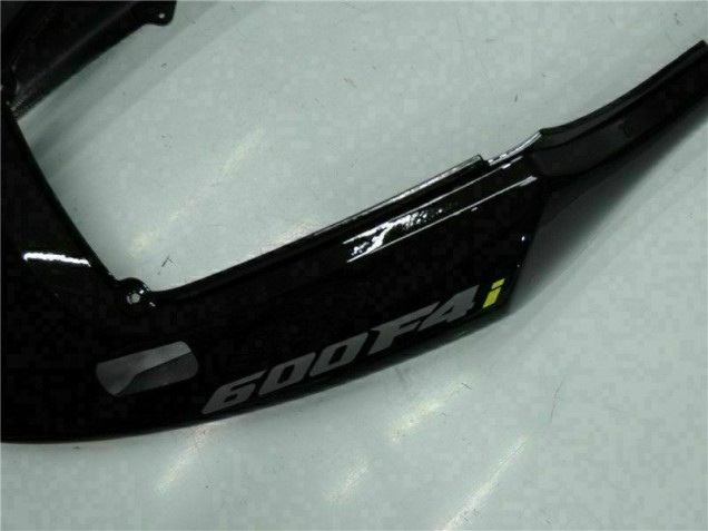 CBR 600 F4i 04-07 Motorrad Verkleidung - Glänzend Schwarz