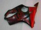 CBR 600 F4i 04-07 Motorrad Verkleidungen - Rot Flamme