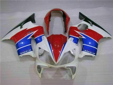 CBR 600 F4i 04-07 Motorrad Verkleidungen - Weiß Rot