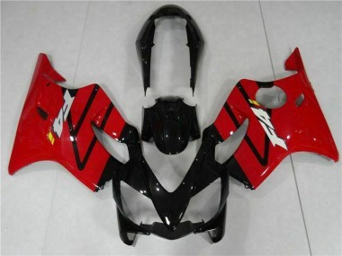 CBR 600 F4i 04-07 Motorrad Vollverkleidung - Rot Schwarz